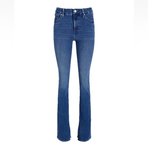 Express Jeans Womens 8R Skyscraper Mid Rise Boot Cut Medium Wash Blue EEUC$80 - Picture 2 of 11